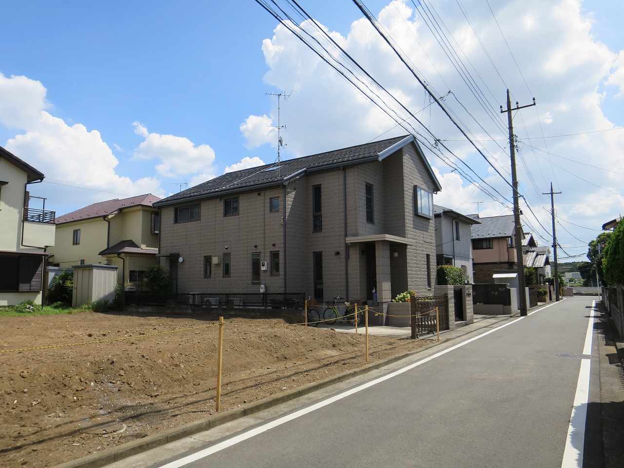 橋戸土地　前面道路路含む