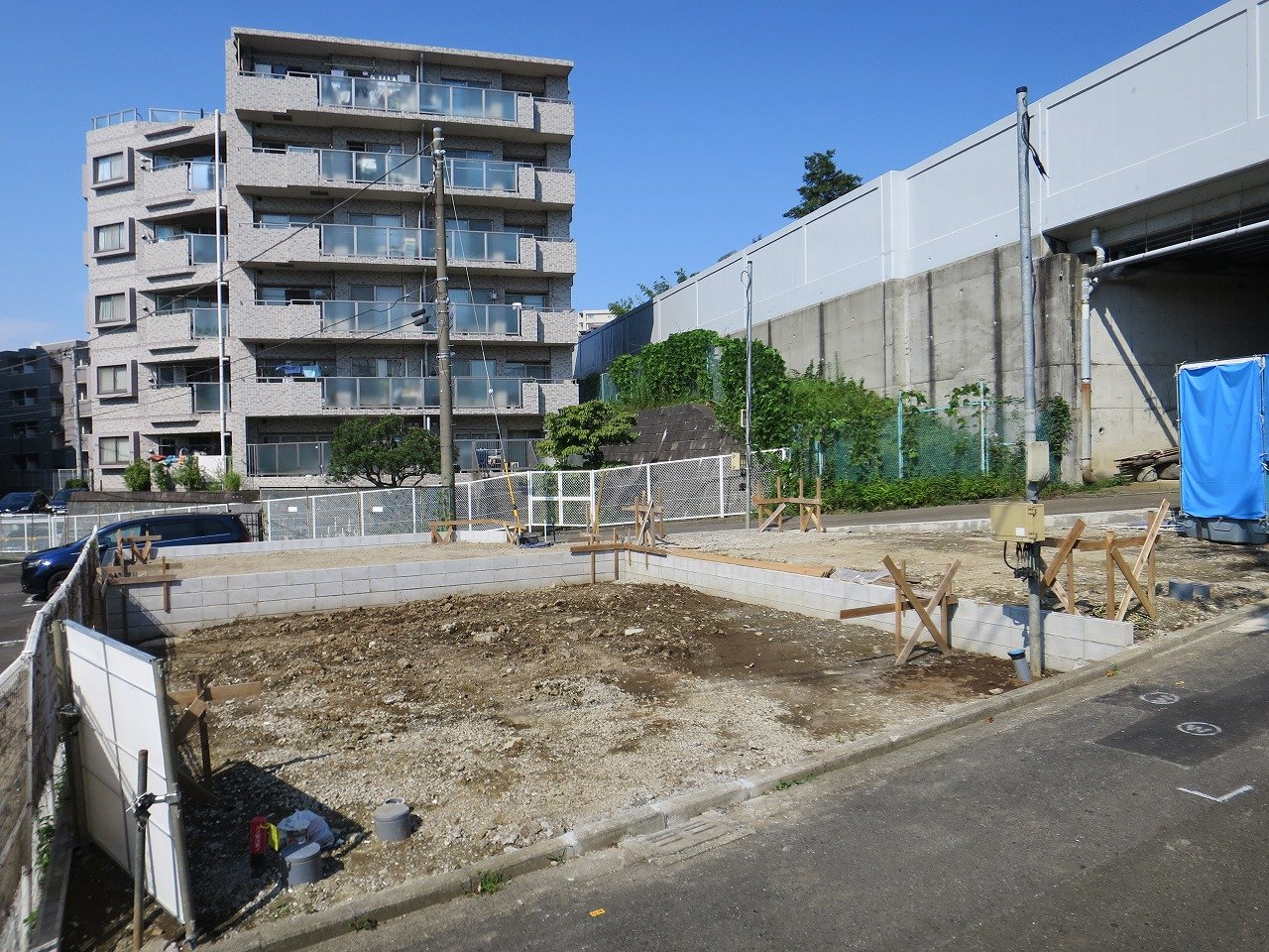 野庭町２階建て現地